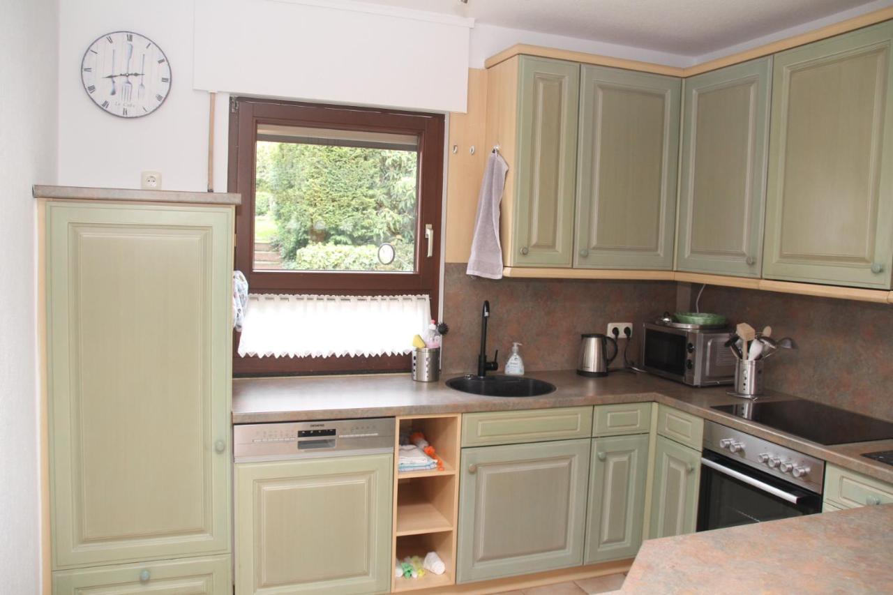 Ferienwohnung Rennsteigblick Riechheim Esterno foto