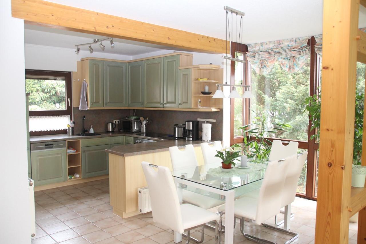 Ferienwohnung Rennsteigblick Riechheim Esterno foto
